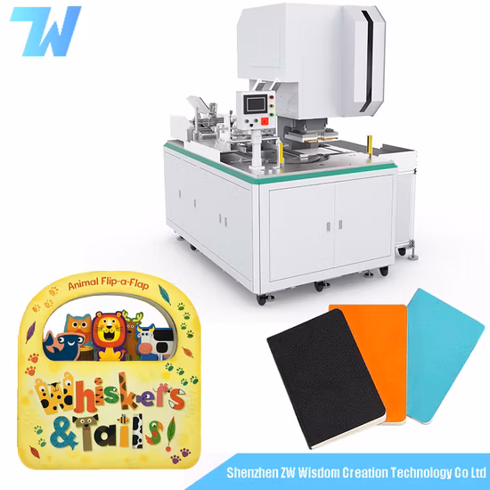 子供用ボードブック製造機本の形の切断機